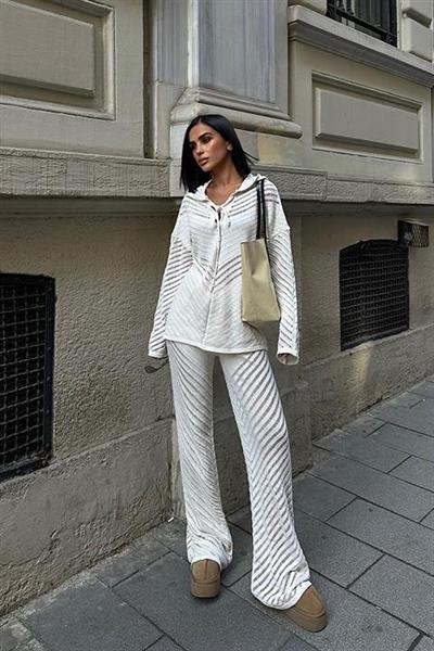 Robin Ajurlu Kapşon Detay Takım 9889