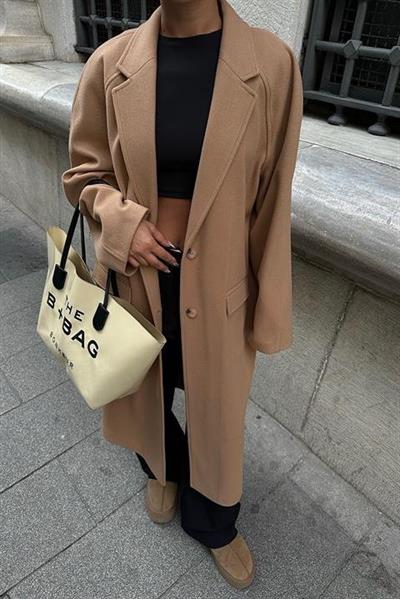 Rossie Uzun Kaşe Kaban 7061