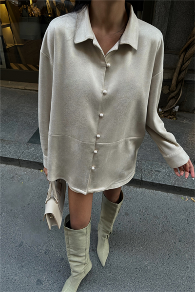 SÜET GÖMLEK - Taş