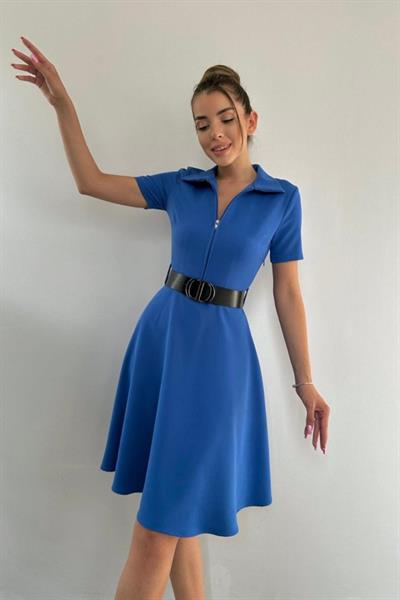 Saks Kemerli Spor Elbise