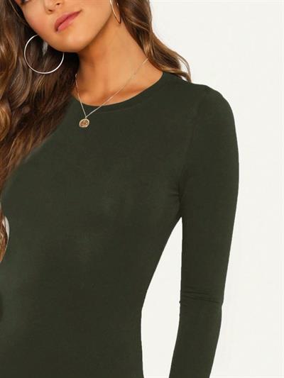 Sandy Kumaş Bodysuit