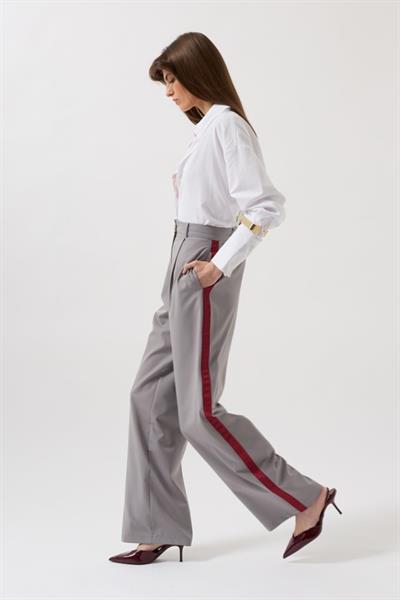 Şerit Detay Palazzo Pantolon