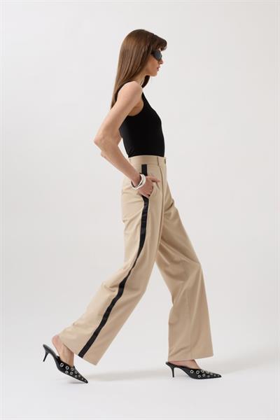 Şerit Detay Palazzo Pantolon