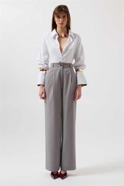 Şerit Detay Palazzo Pantolon