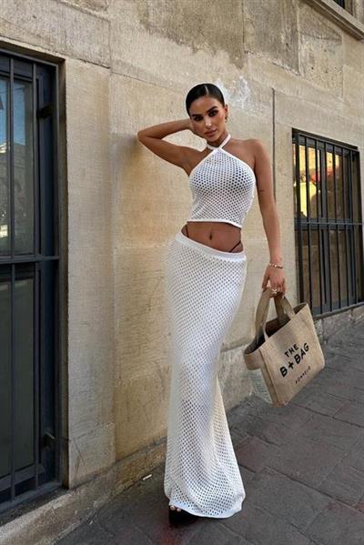 Sidney Kroşe Crop Takım 9843