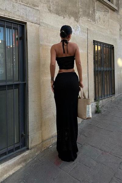 Sidney Kroşe Crop Takım 9843