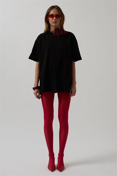 Sırt Baskılı Oversize T-Shirt