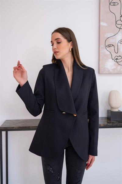 Siyah Blazer Ceket