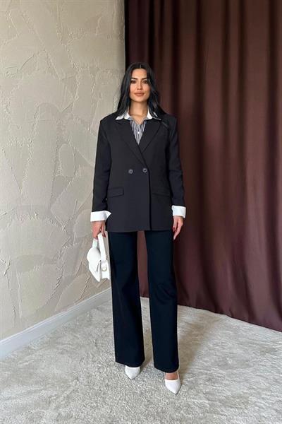 Siyah Blazer Ceket