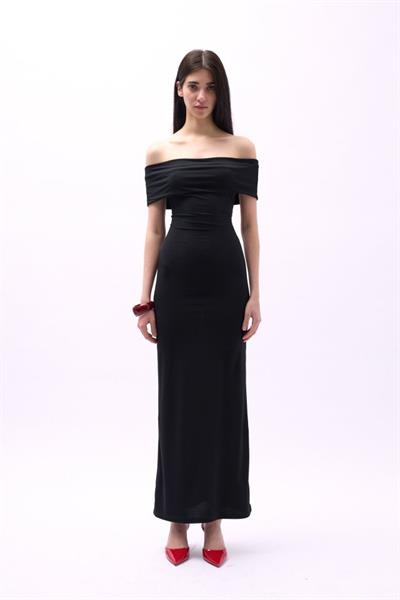 Straplez Maxi Elbise