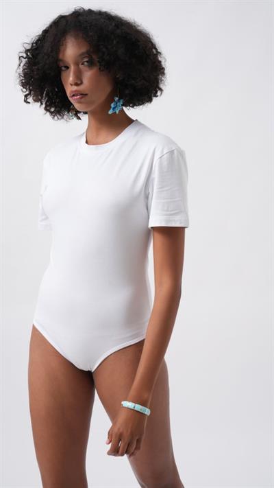 T-Shirt Detay Bodysuit
