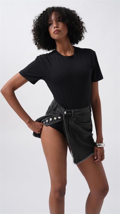T-Shirt Detay Bodysuit