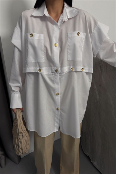 TASARIM GÖMLEK - Beyaz