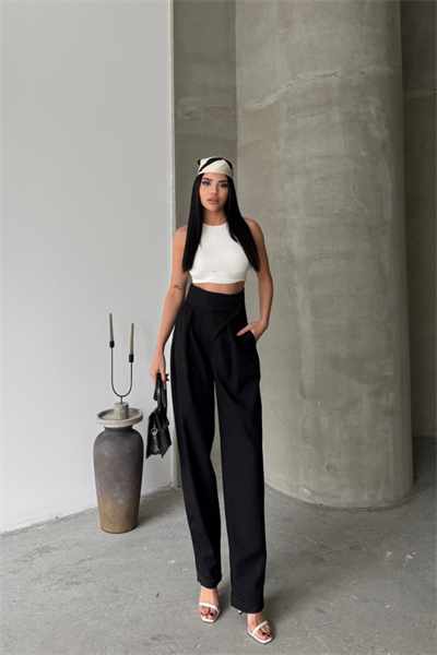 TASARIM PANTOLON - Siyah