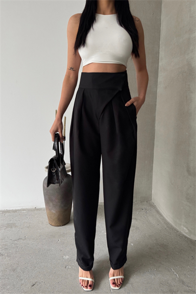 TASARIM PANTOLON - Siyah