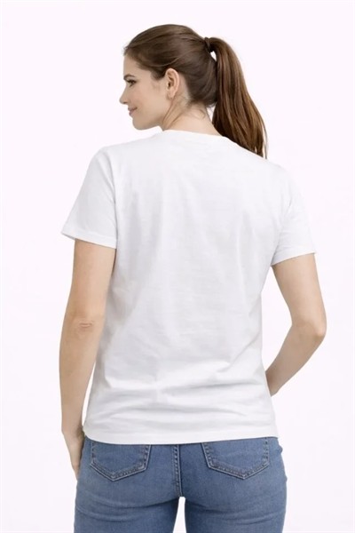 TÜRKİYE Baskılı Tişört Ay Yıldız 2026 Dünya Kupası Taraftar Forma T-Shirt - Beyaz