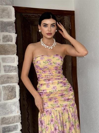 Talia Straplez Elbise