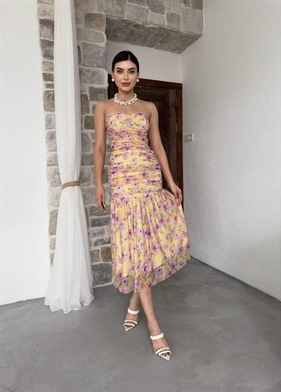 Talia Straplez Elbise