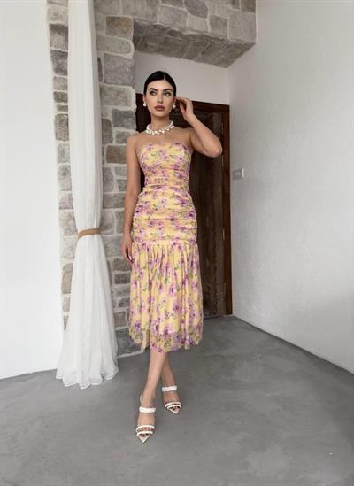 Talia Straplez Elbise