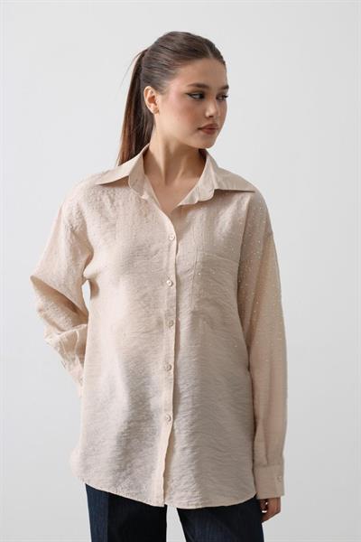 Taş Detaylı Gömlek - Taş