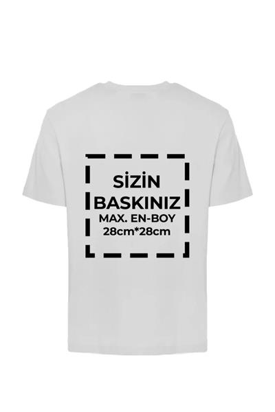 Tişört Tasarla 20/1 Kumaş - Boyalı Gri
