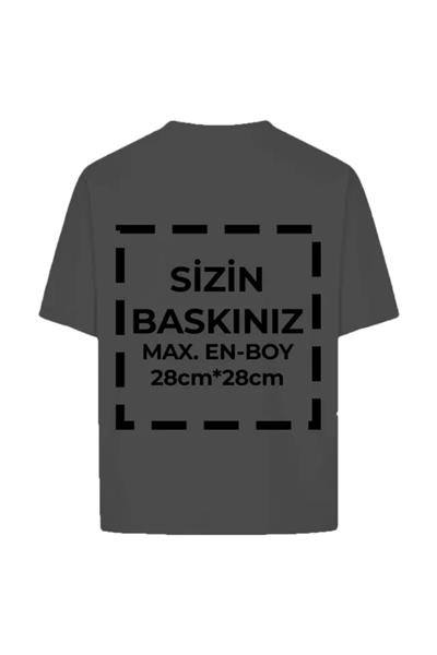 Tişört Tasarla 24/1 Kumaş - Füme