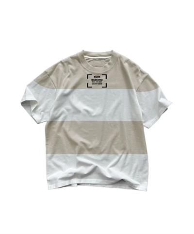 Tişört Tasarla Çizgili - Beyaz-Siyah