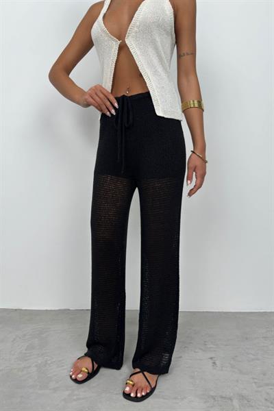 Tünel Detay Örgü Pantolon