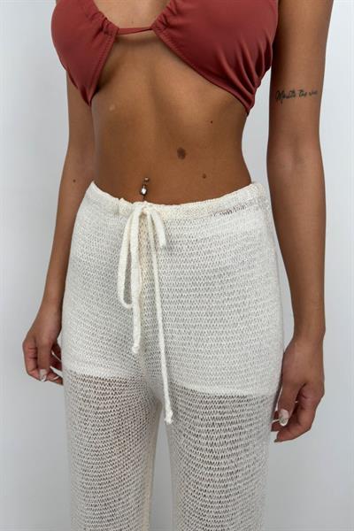 Tünel Detay Örgü Pantolon