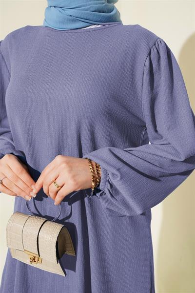 Tunik Pantolon Alt Üst Takım 6663 - Lila