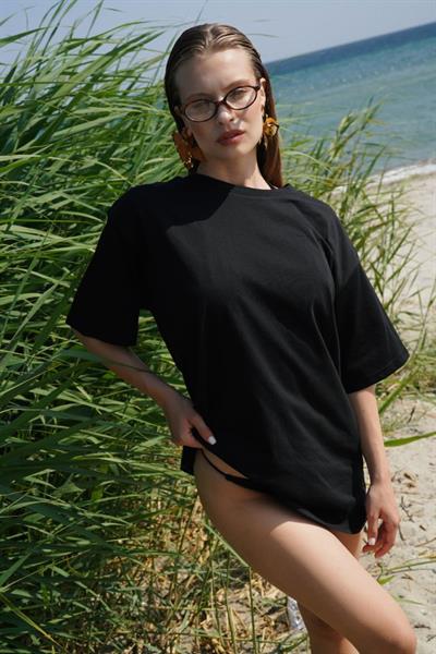 Turkish Sırt Baskılı Oversize T-Shirt