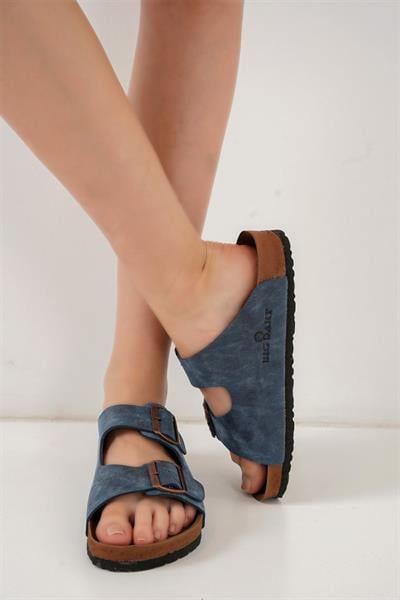 Unisex Ortopedik Terlik 010182 - Lacivert