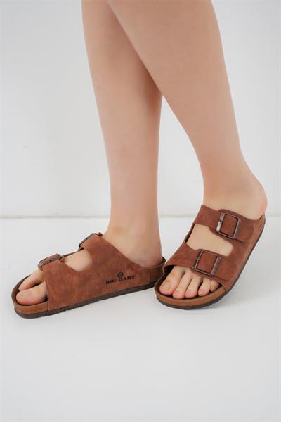 Unisex Ortopedik Terlik 010182 - Taba