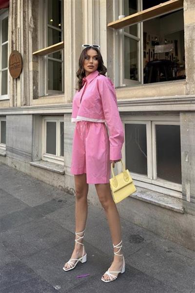 Urania Crop Şort Takım 9731-08