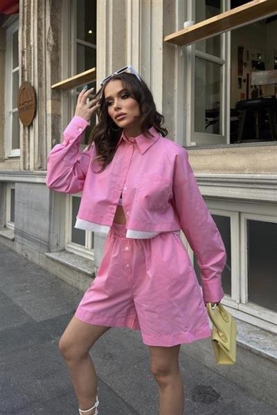 Urania Crop Şort Takım 9731-08