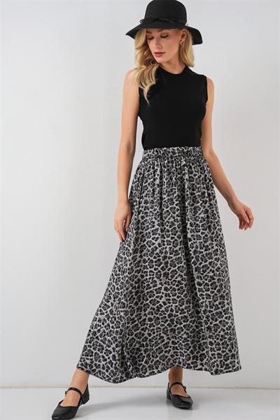 Uzun Ayrobin Etek 8050 - Antrasit