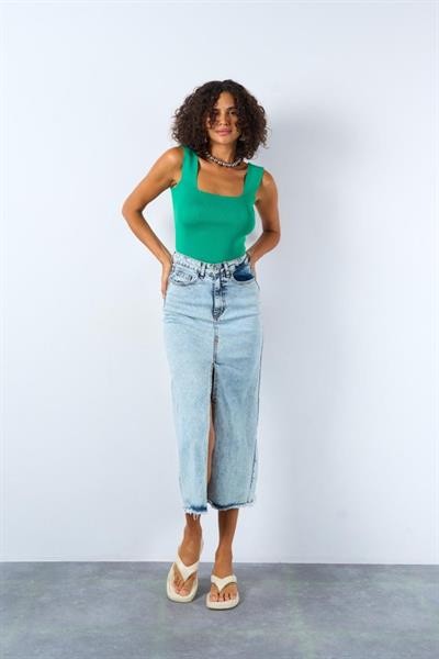 Uzun Kare Atlet - Benetton Yeşili