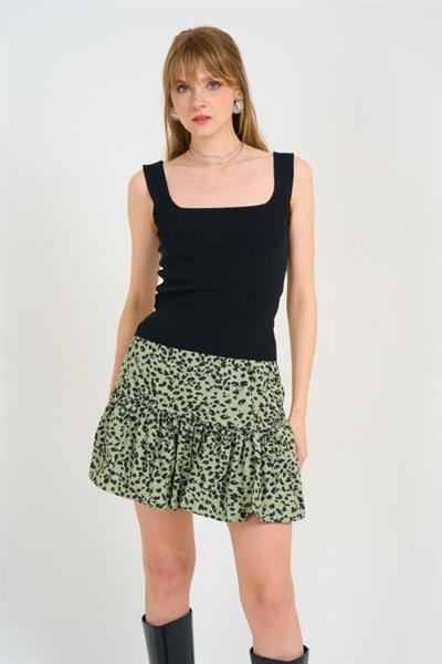 Uzun Kare Atlet - Siyah