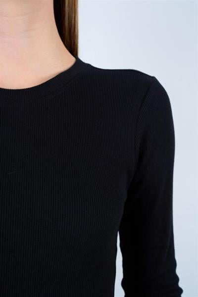 Uzun Kollu Body - Siyah