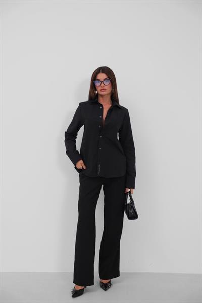 Vatkalı Oversize Gömlek