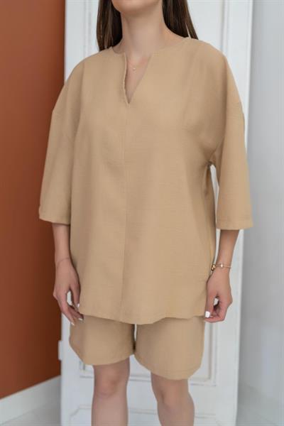 Vizon Şort Ve Üst Takım