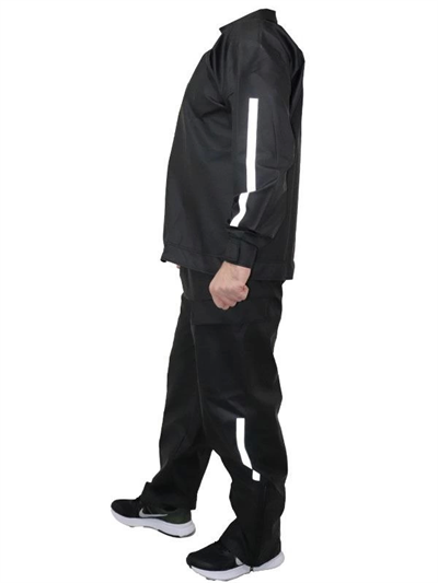 Yağmurluk Takım (Bahçıvan Tipi Askılı Pantolon Ve Mont) - Siyah