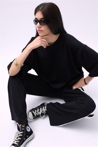 Yan Şeritli Eşofman Altı