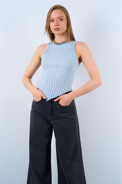 Yandan Verevli Atlet - Mavi