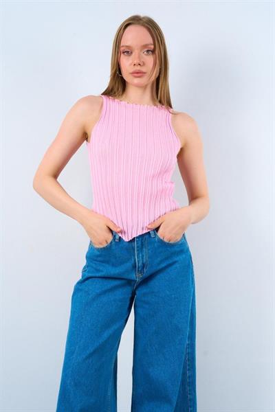 Yandan Verevli Atlet - Pembe