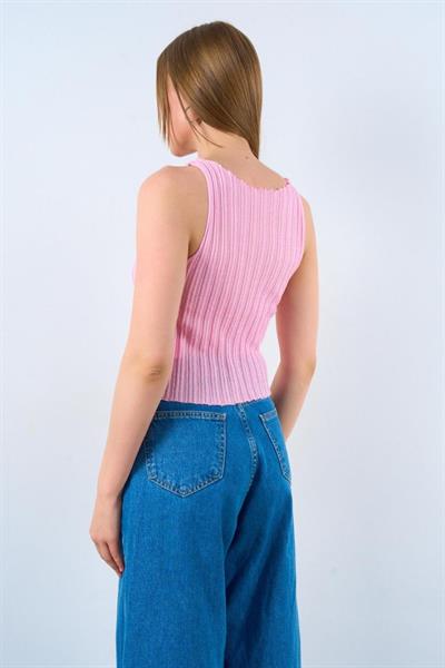 Yandan Verevli Atlet - Pembe