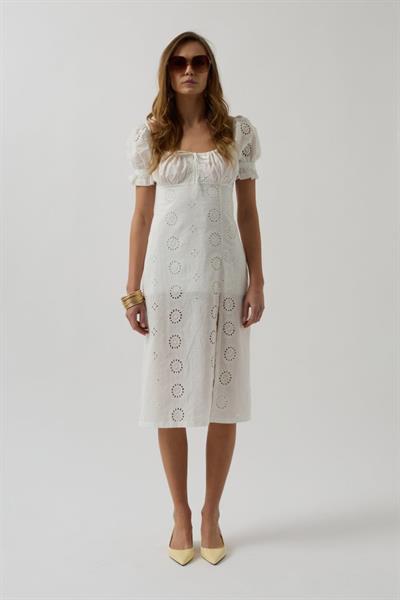 Yırtmaçlı Fisto Elbise