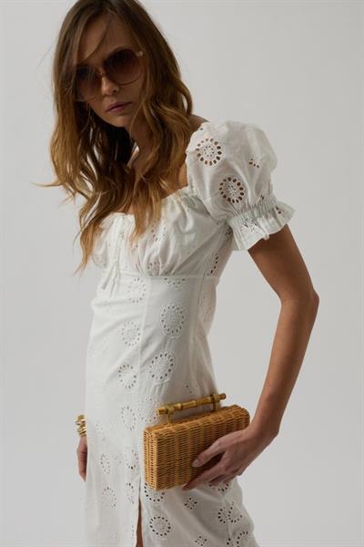 Yırtmaçlı Fisto Elbise