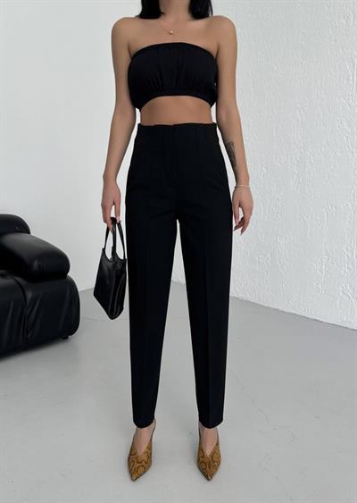 Yüksek Bel Pensli̇ Pantolon