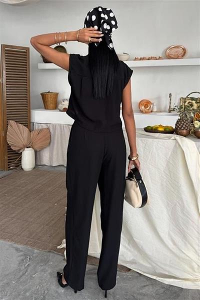 Zoe Crop Yelek Takım 9744-08